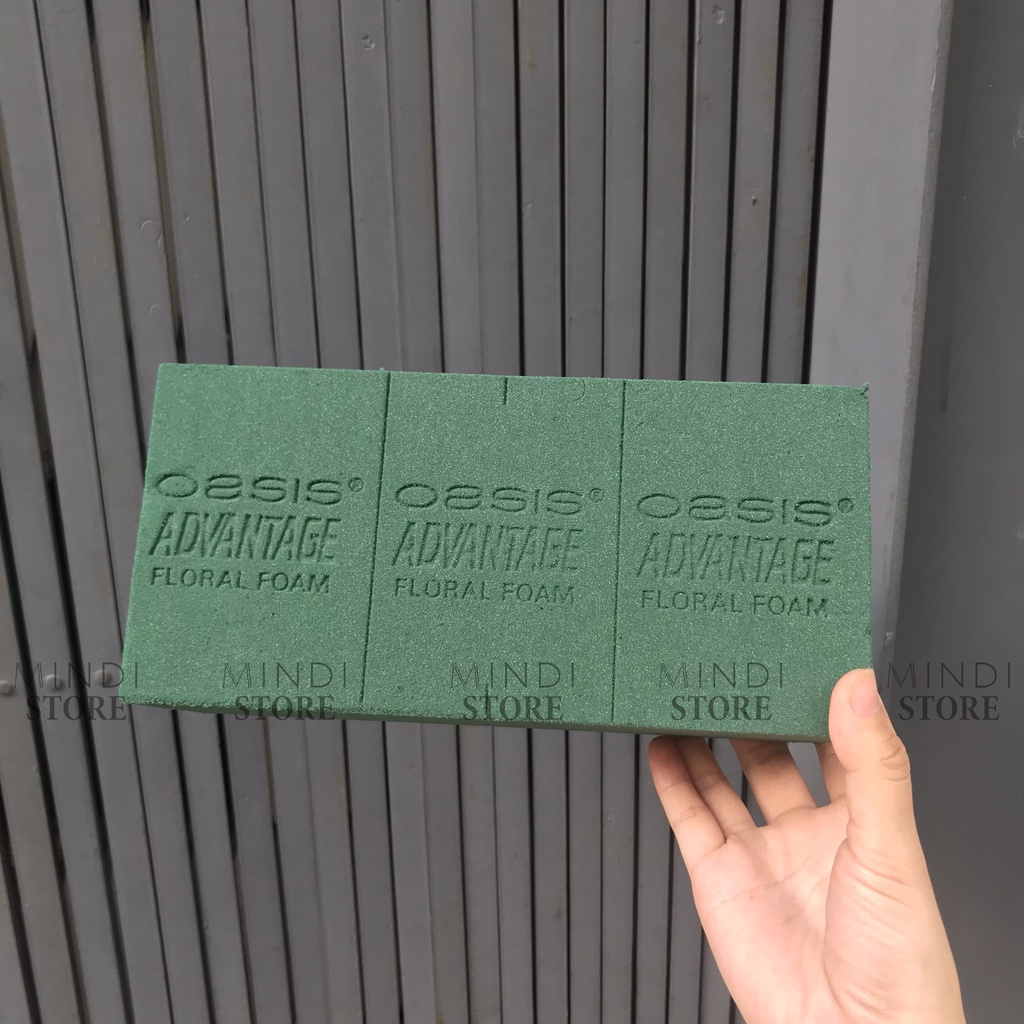 Xốp Xanh Cắm Hoa Tươi, Hoa sáp, Mút Xốp Oasis, Cắm Bánh Kẹo - MINDI STORE hàng loại 1 chất lượng