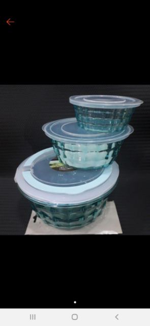 Hộp đựng thực phẩm, hộp trữ thức ăn bộ 3 cao cấp