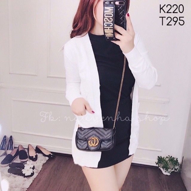 Áo khoác len cardigan