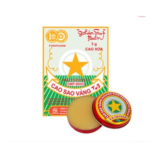 Cao SAO VÀNG TW3/ Cao quốc dân/Hộp 3g