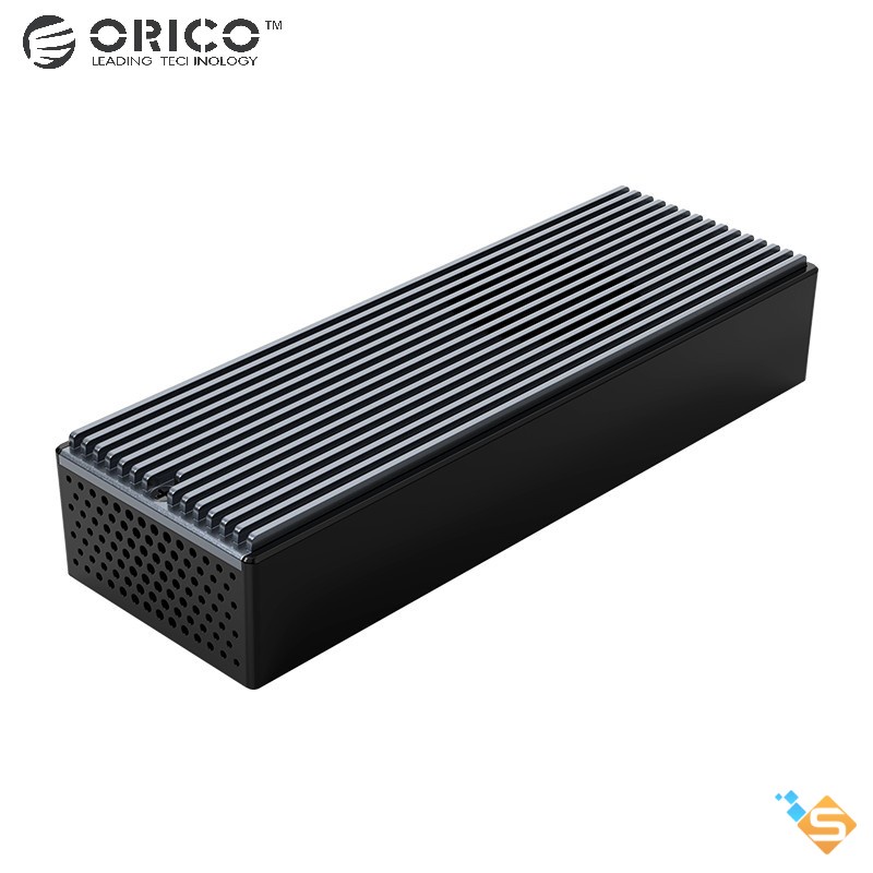 Hộp Đựng Ổ Cứng ORICO M2PVC3-G20 SSD LSDT 20Gbps M.2 NVME 2230 2242 2260 2280 Type C Có Quạt Tản Nhiệt - BH 1 Năm