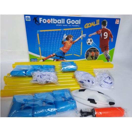 Hộp hai khung thành bóng đá mini cho trẻ chơi trong nhà - bóng đá Mini cho bé phát triển đam mê bóng