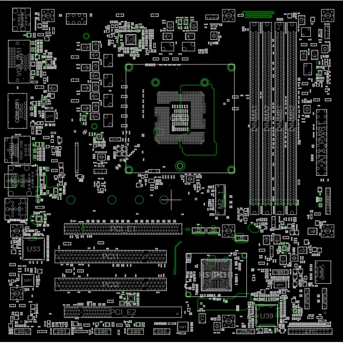 Sơ đồ mạch Boardview MS-7C01 VER 1.0 1.1 MS 7C01 dùng cho thợ sửa chữa