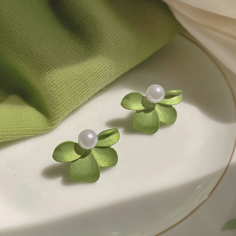 Bông Tai Hình Hoa Nhỏ Đính Ngọc Trai Phong Cách Hàn Quốc Thời Trang Mùa Hè Mới 2022 Cho Nữ