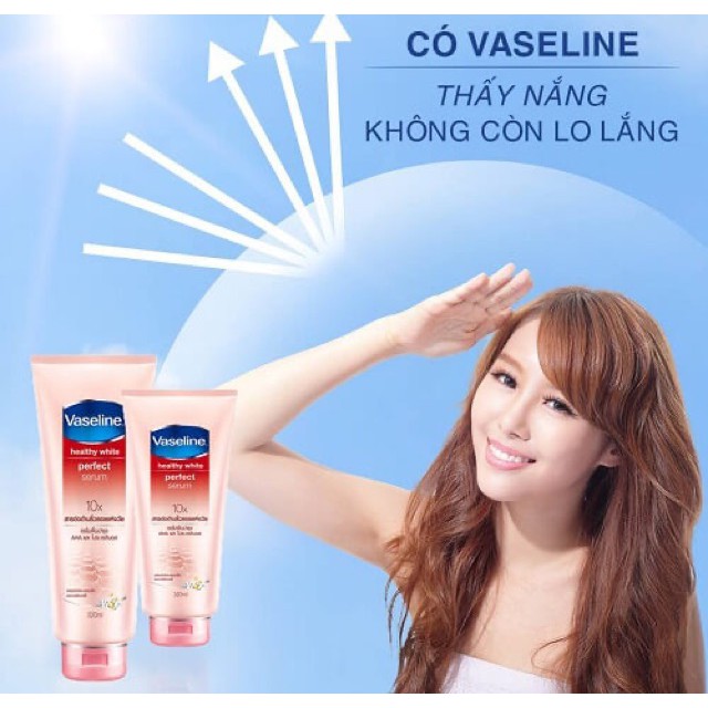 Sữa Dưỡng Thể Vaseline Perfect Serum 50X Tuýp - 320ml [MẪU MỚI]