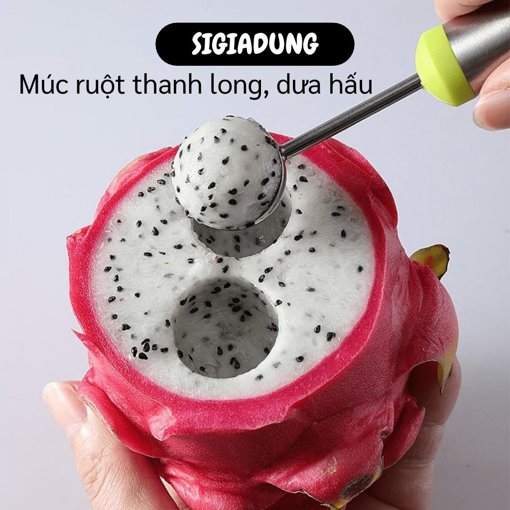 [SGD] Dụng Cụ Cắt Tỉa Trái Cây - Bộ 3 Món Múc, Cắt Tỉa, Nạo Hạt Trái Cây Tiện Lợi 6342