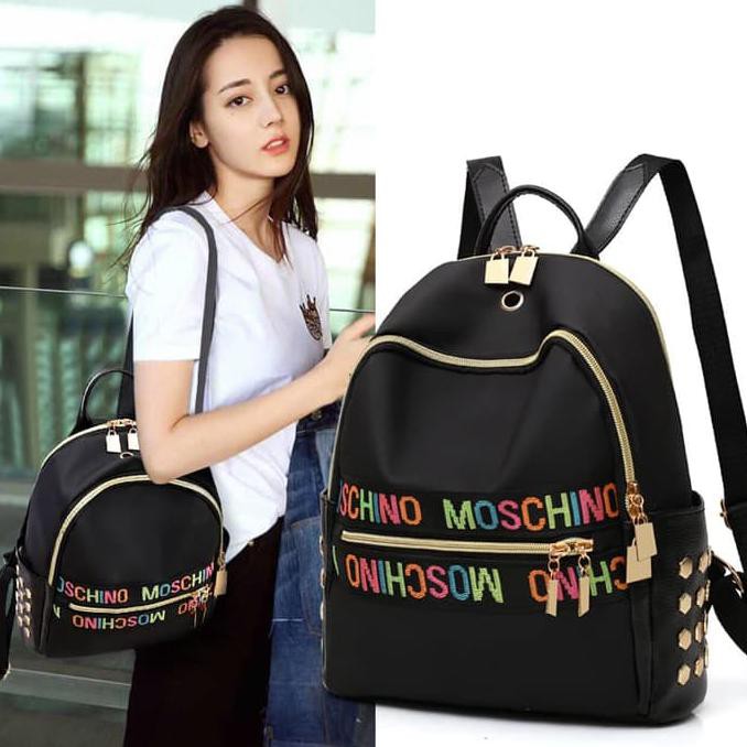 Ba Lô Moschino P1307 Thời Trang Trẻ Trung Cho Nữ