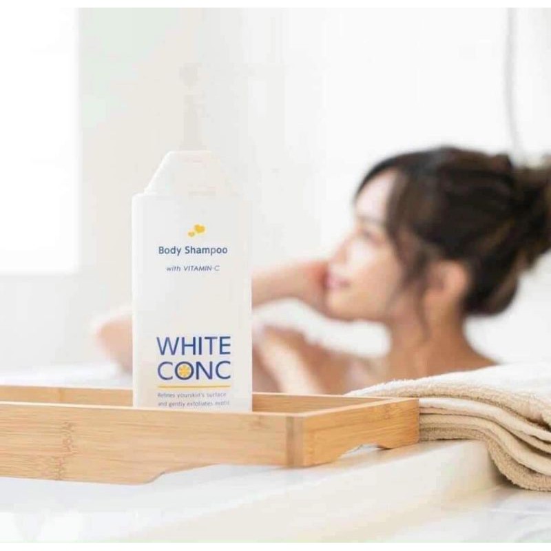 Sữa tắm KÍCH TRẮNG White ConC Body Shampoo 360ml - Da trắng mịn sau mỗi lần tắm