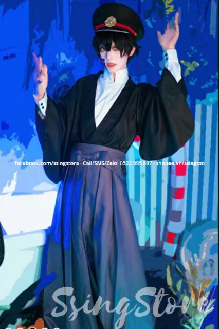 Set COSPLAY nhân vật Yugi Tsukasa trong manga Jibaku Shounen Hanako-kun