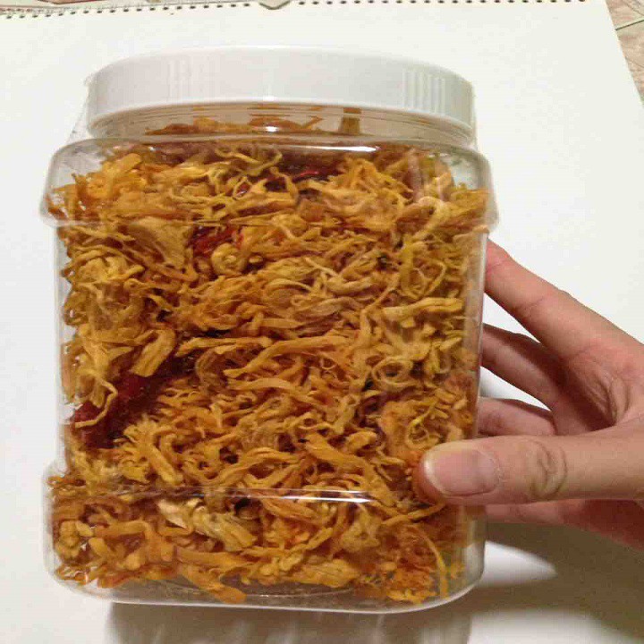 [500gram] Khô gà bơ tỏi loại giòn, gia vị vừa ăn là nghiền | BigBuy360 - bigbuy360.vn