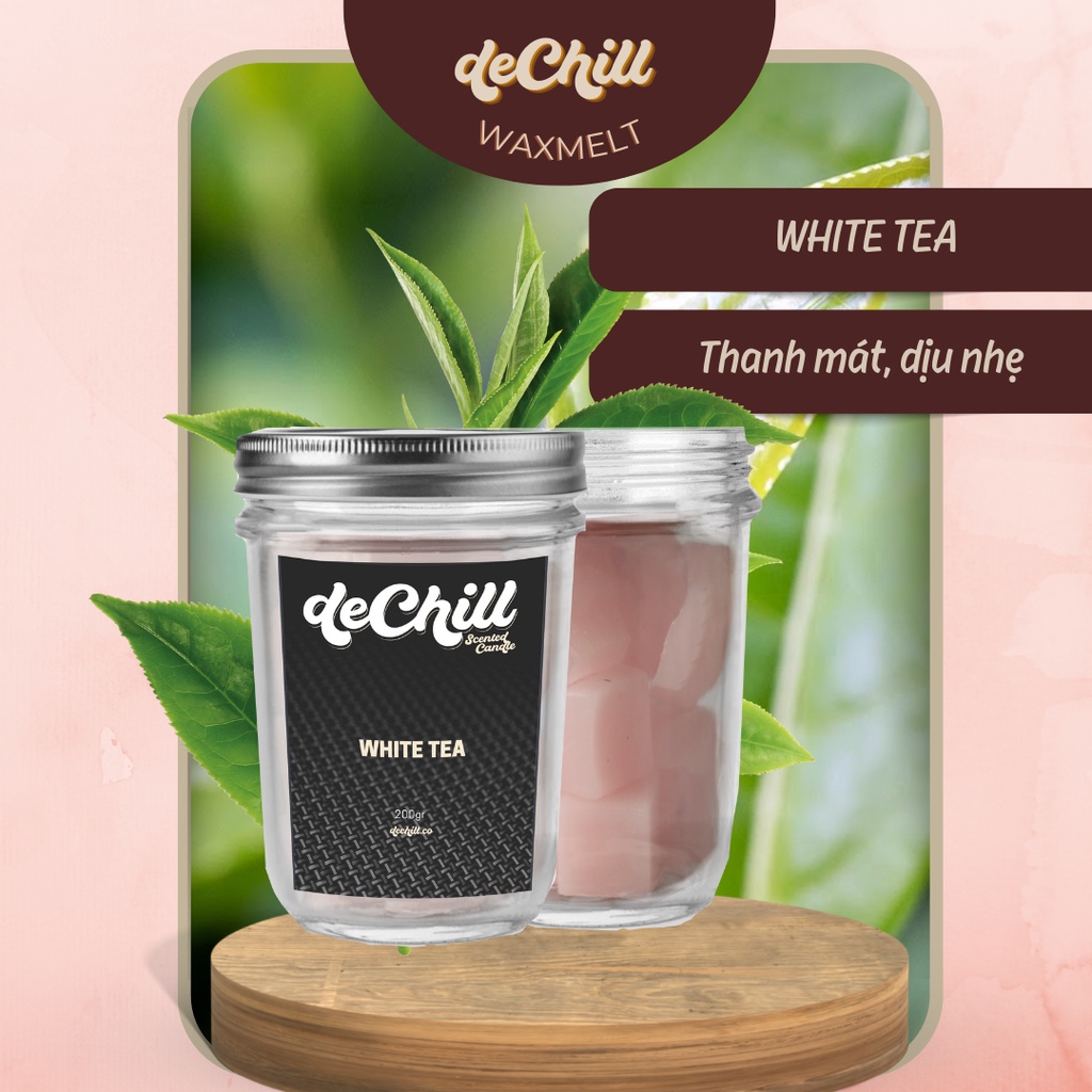 Sáp thơm đốt đèn khử mùi phòng ngủ, phòng tắm BAY CONCEPT Waxmelt tạo mùi hương thư giãn