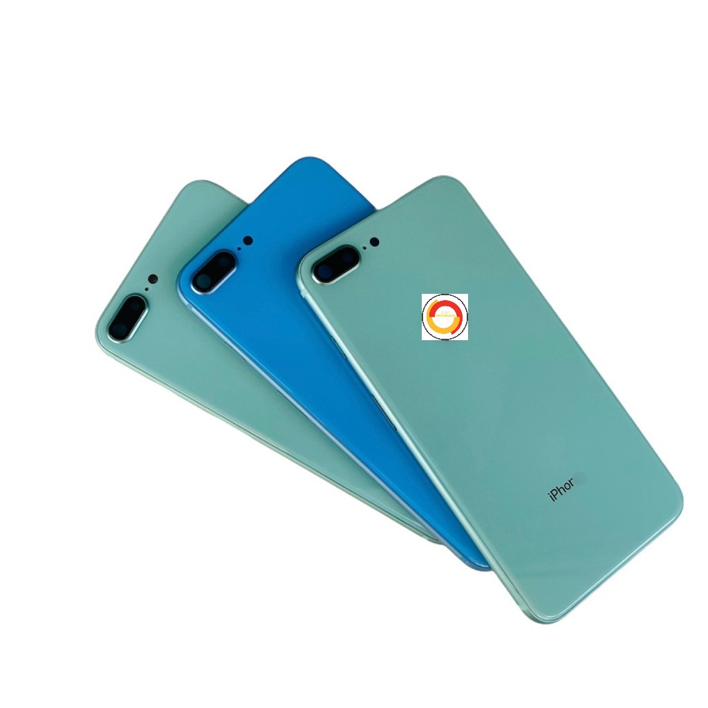 Vỏ sườn thay dành cho ip 8plus màu xanh ngọc và xanh dương