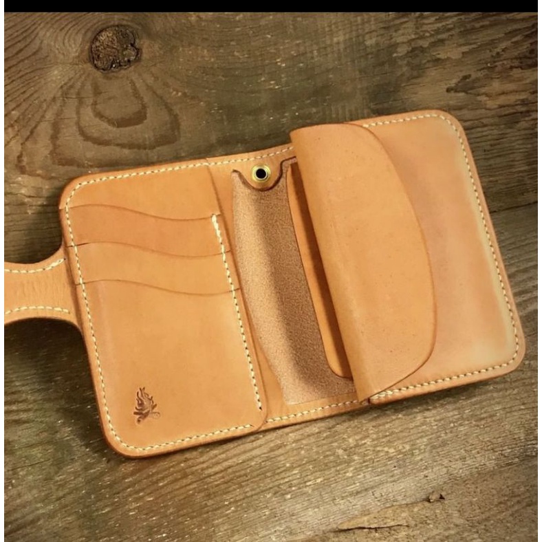 Mẫu rập dùng để làm ví biker . leather pattern tool