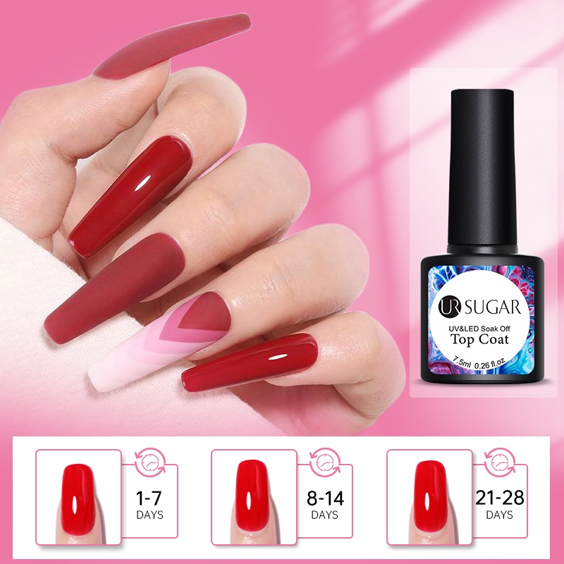 Sơn lót móng tay gel UV UR SUGAR bền màu 15ml
