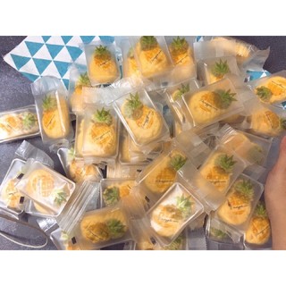 Túi đựng bánh dứa kèm khay(50 bộ-100 bộ)
