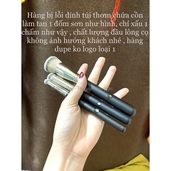 SET 3 cây cọ đánh nền / ckđ / triệt sắc / má kem