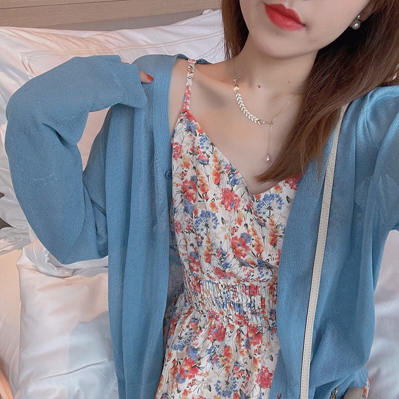 Áo Khoác Chống Nắng Dáng Ngắn Thời Trang 447