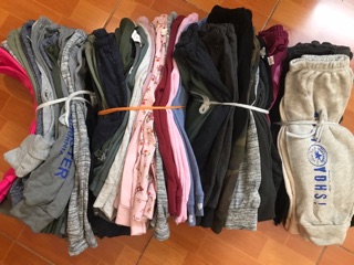 Quần nỉ da cá bé trai bé gái (8-18kg)