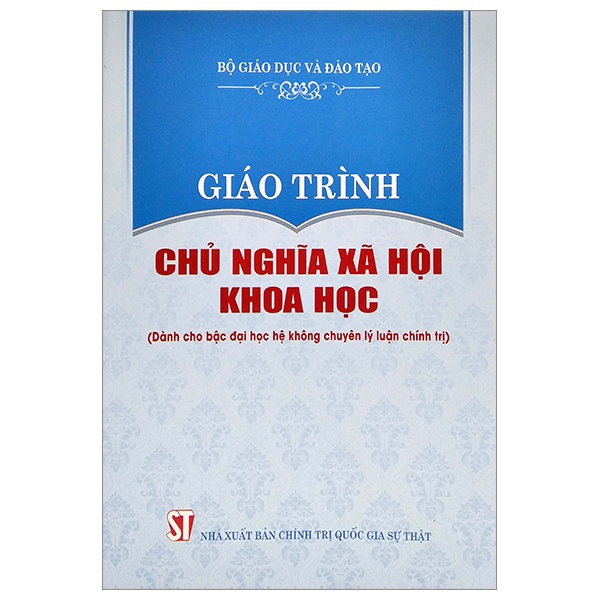 Sách Giáo Trình Chủ Nghĩa Xã Hội Khoa Học