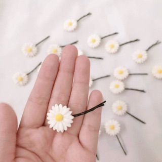 [Quà tặng] Kẹp tóc hoa cúc cực xinh xắn | kat studio