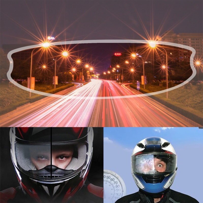 Miếng Dán Trong Suốt Chống Sương Mù Bảo Vệ Toàn Diện Cho Mũ Bảo Hiểm