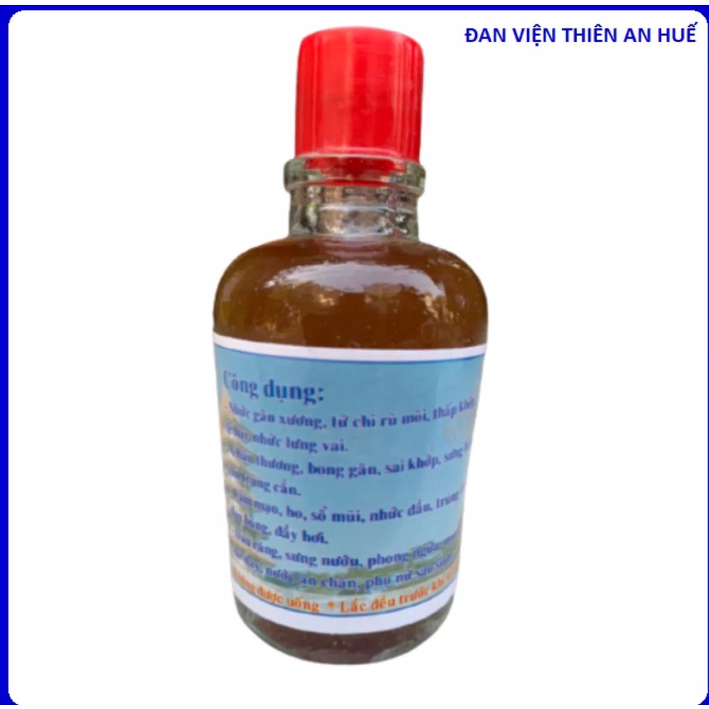 Rượu xoa bóp Mật gấu trầm hương  ĐAN VIỆN THIÊN AN