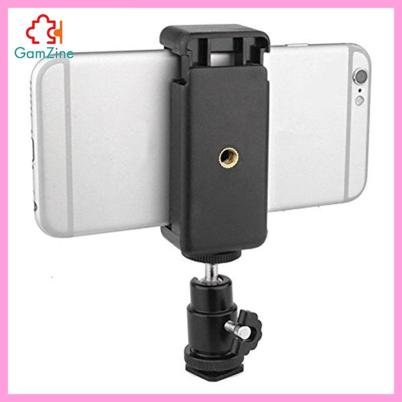 Giá Đỡ Kẹp Điện Thoại + Ngàm Gắn Đầu Bi Cho Máy Ảnh Nikon DSLR lzdxwcke2