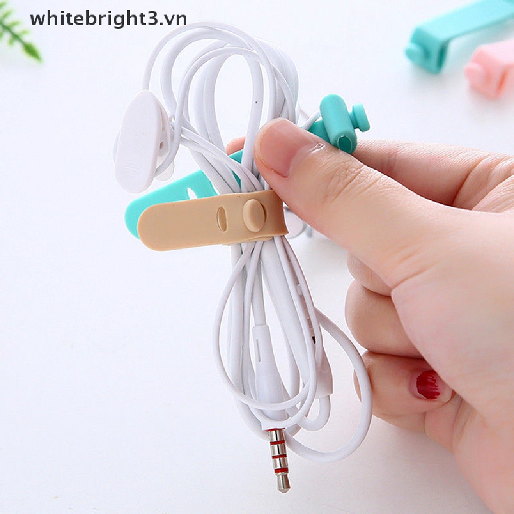 Phụ Kiện Quấn Dây Cáp Sạc Tiện Lợi Bằng Silicone