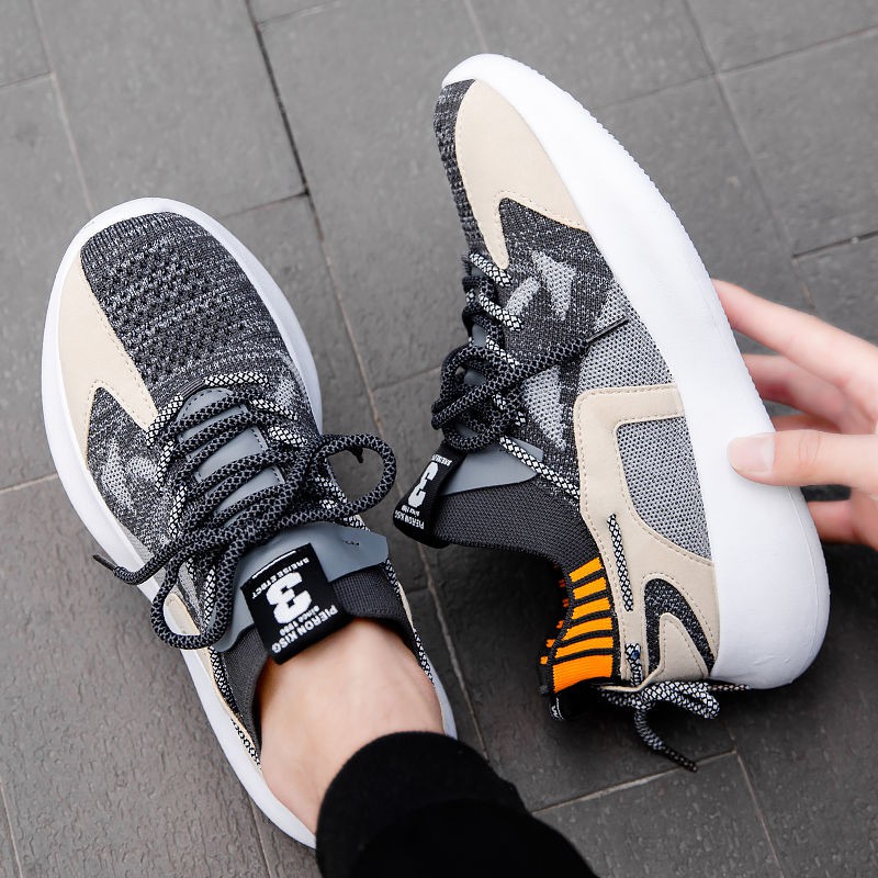 Giày Thể Thao Vải Lưới Thoáng Khí Thời Trang Mùa Xuân Hàng Mới Dành Cho Nam 2021 | BigBuy360 - bigbuy360.vn