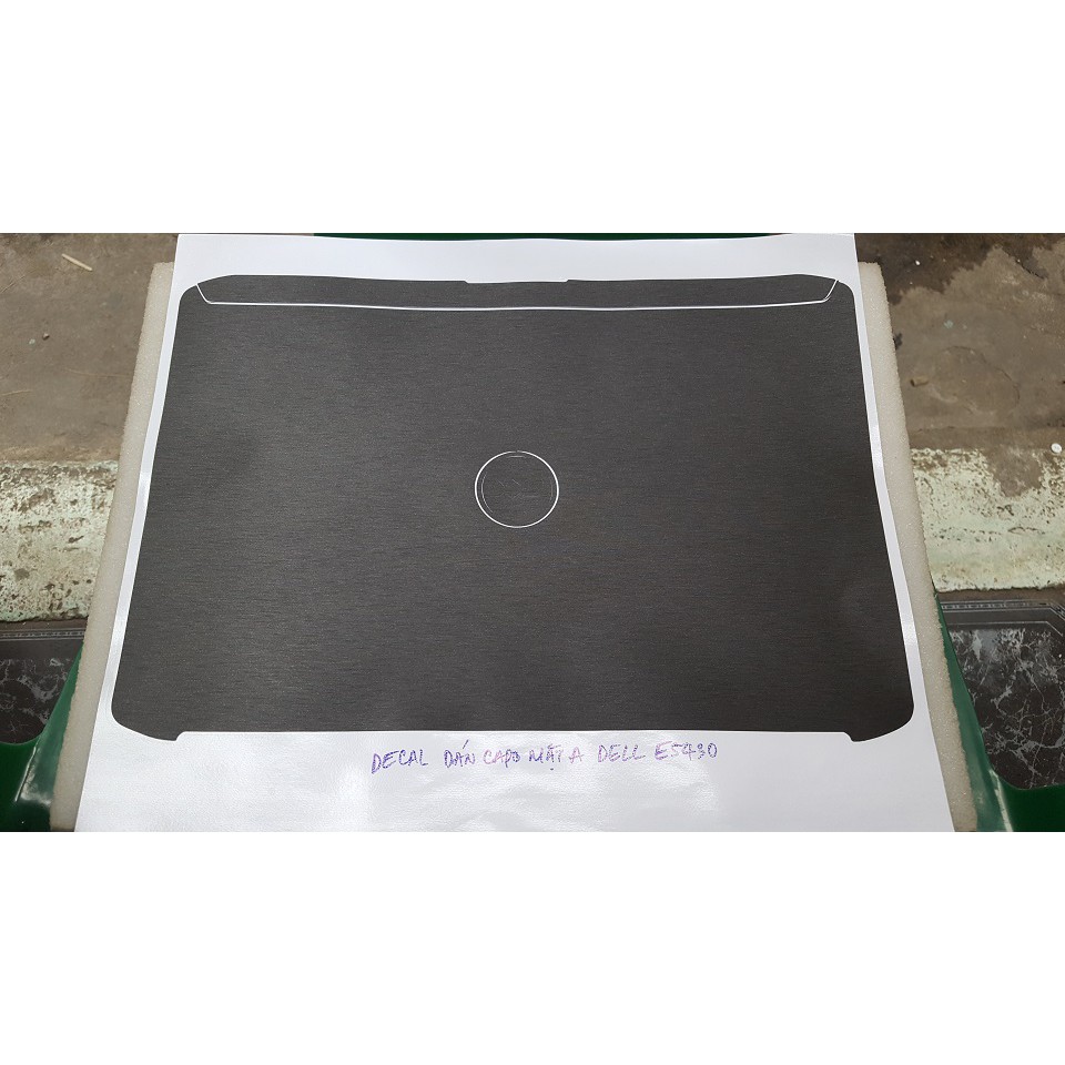 Miếng dán trang trí mặt A (mặt Capo) laptop Dell Latitude E5430 | Decal trang trí laptop Dell E5430