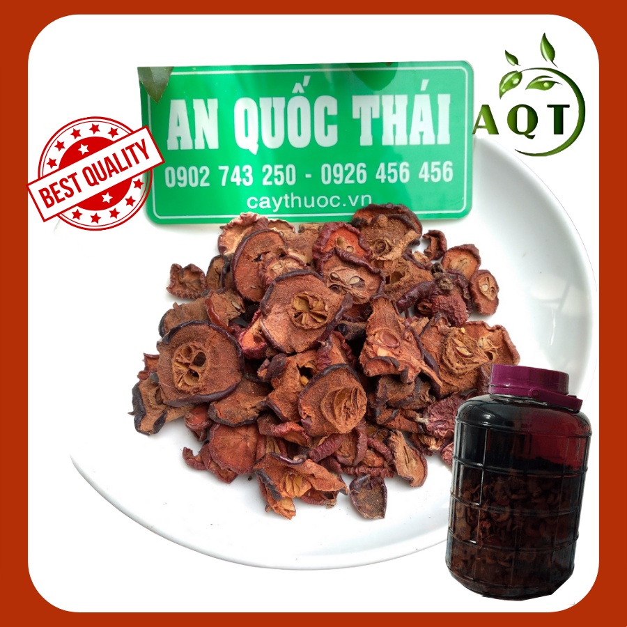500g Sơn Tra (Táo Mèo Khô) Thái Lát, Quả Sơn Tra Ngâm Rượu Ngon, Giúp Hạ Mỡ Máu, Giảm Cân, Tiêu Thực