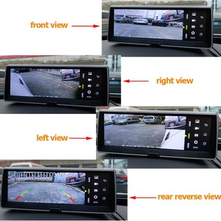 COD-REM 360 Degree Bird View System + 4 Caa Panoramic Car DVR Record Parking View Cam