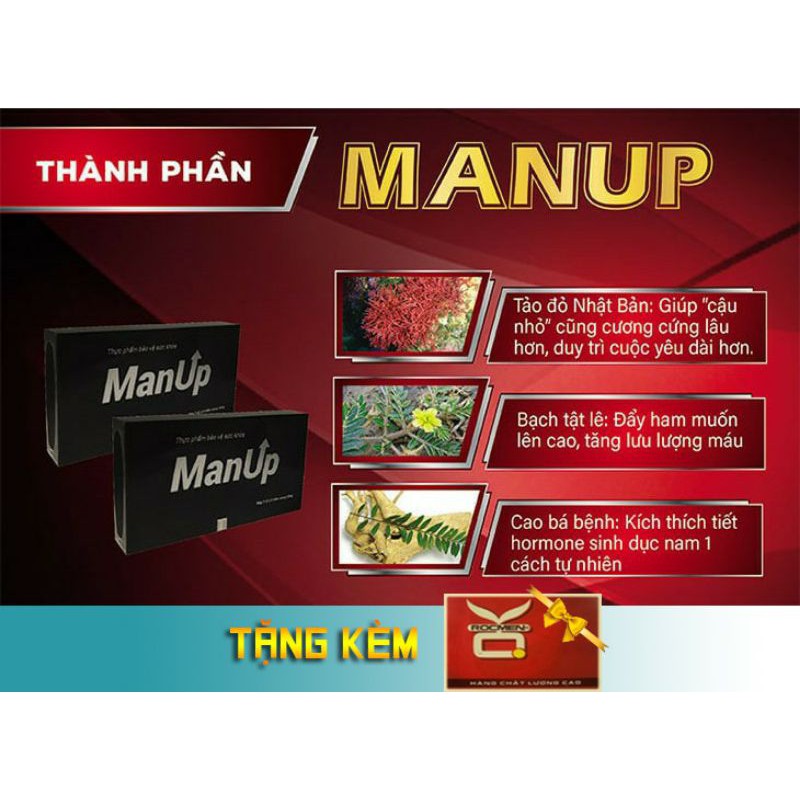 #ManUp mạnh gấp 3 lần rocket 1h hộp 6vien,tăng cường sức khỏe nam giới