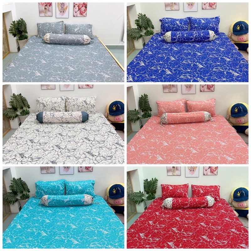 bộ drap thun hàn size lạ (4-5 món)