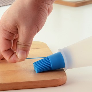 Chổi, lọ Quét Dầu Mỡ, Nước Sốt, Mặt Bánh Silicone Cán Nhựa đa năng