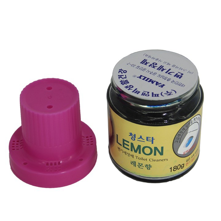 [HÀNG CÓ NẮP BẠC] Cốc thả bồn cầu  khử mùi cao cấp HÀN QUỐC-180g