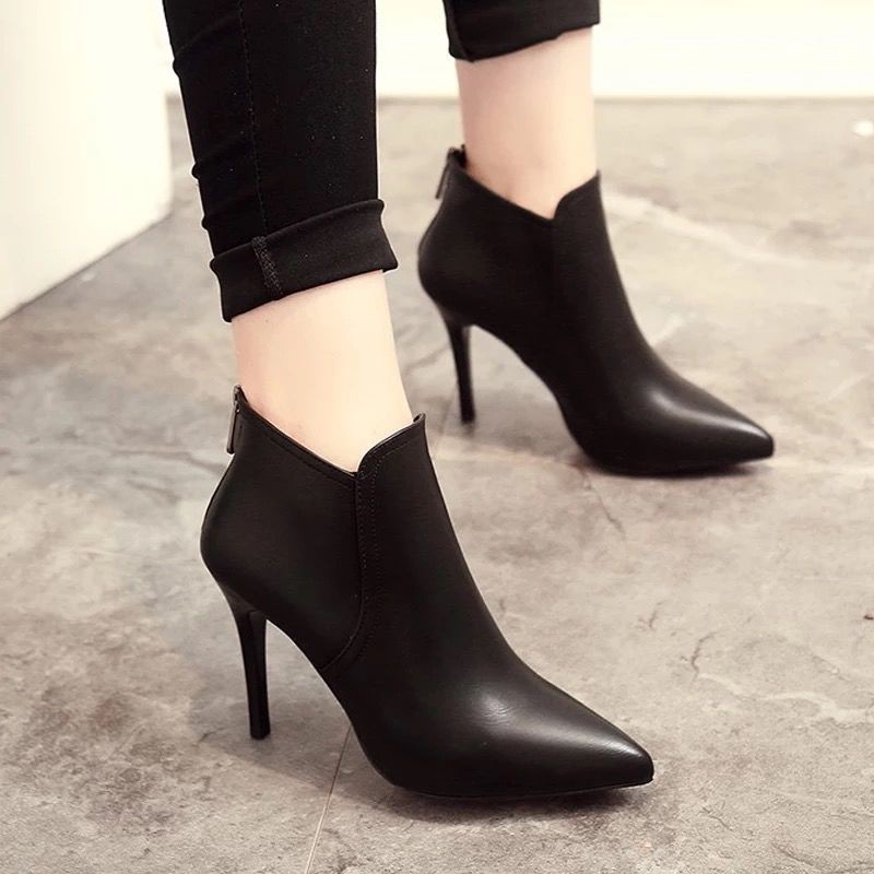 Giày Boot Cao Gót Phong Cách Trẻ Trung Dành Cho Nữ | BigBuy360 - bigbuy360.vn