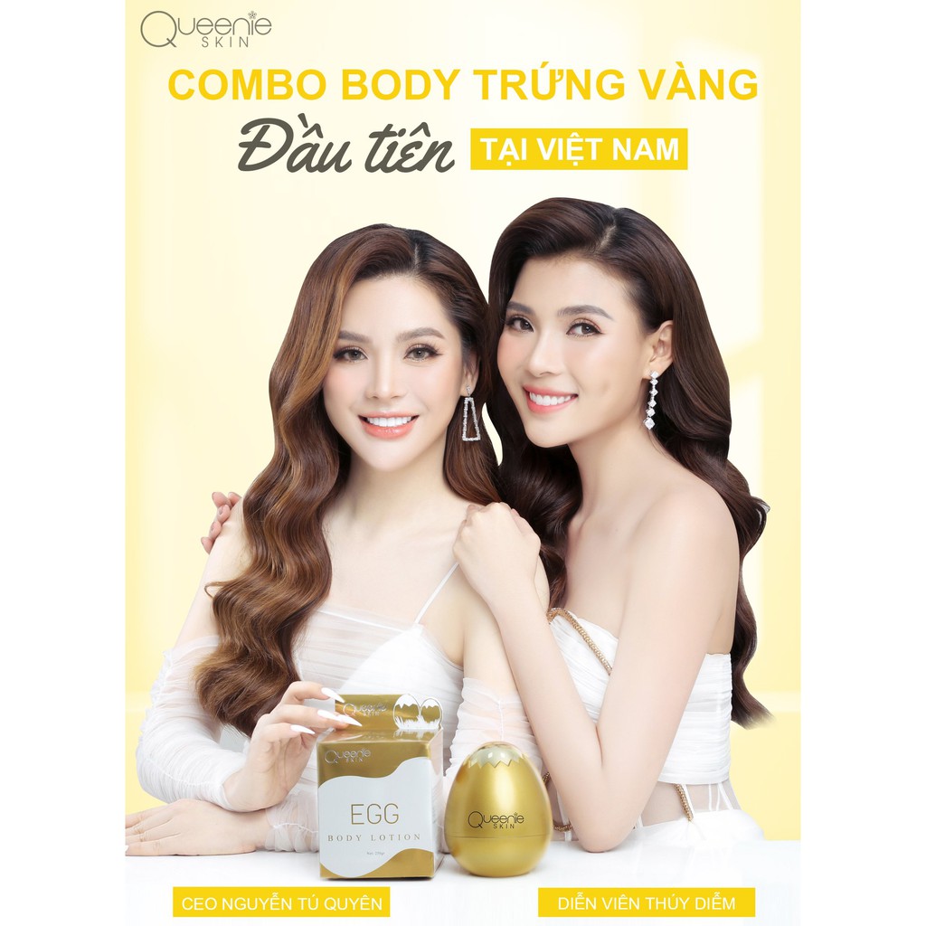 BODY TRỨNG VÀNG NEW GIÚP DA TRĂNG NHANH KHI PHA KÈM THEO HUYÉT THANH LÒNG TRẮNG TRỨNG VÀO NHÉ | BigBuy360 - bigbuy360.vn