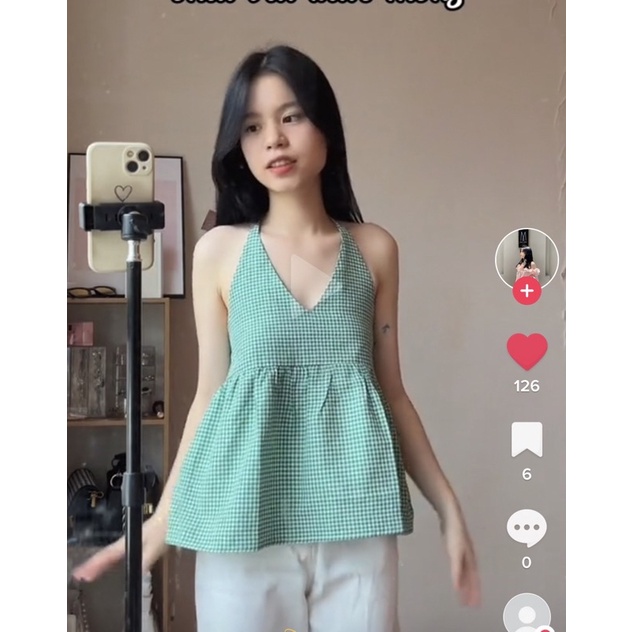 ÁO YẾM BABYDOLL CỘT DÂY🌻