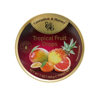 Kẹo ngậm c&h đức hương trái cây nhiệt đới tropical fruit drops