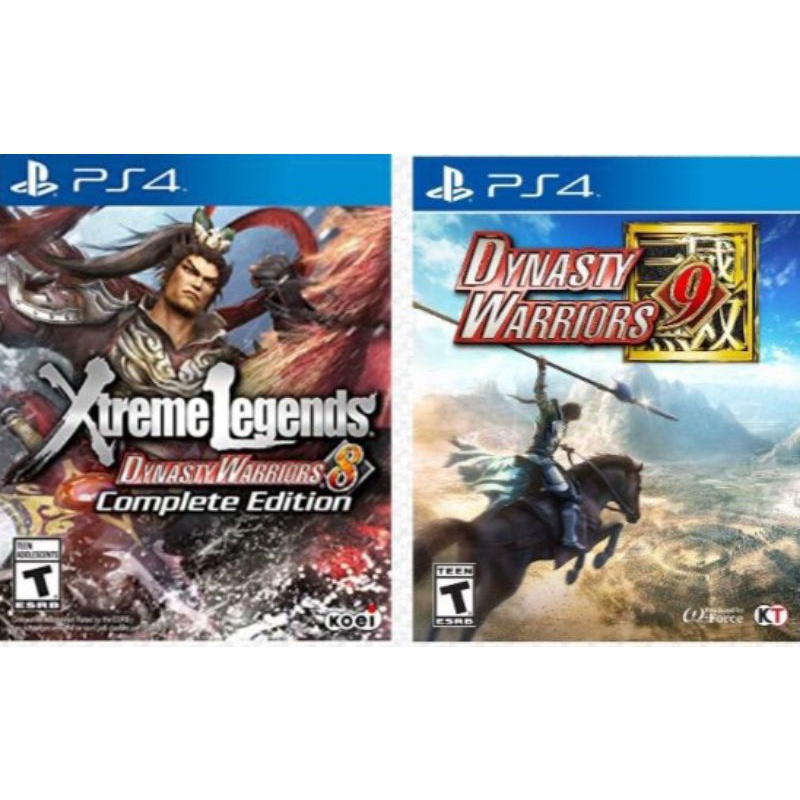 Đĩa Game PS4 : Dynasty Warriors 8 - Dynasty Warriors 9 (Tam Quốc Chí) 1-2 Players