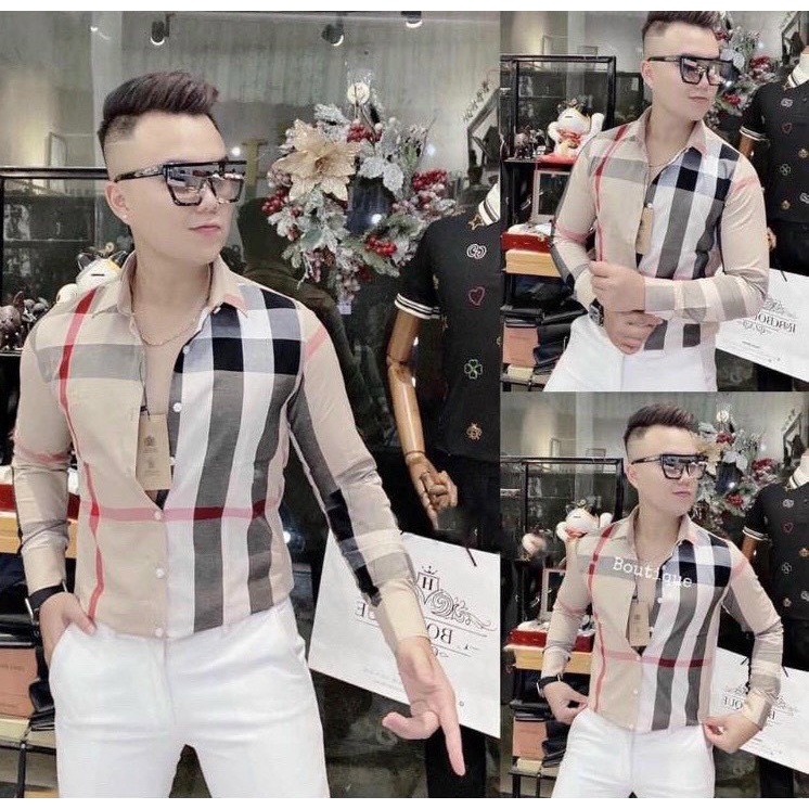 Áo sơ mi nam dài tay BBR in nhiệt mẫu đẹp mới nhất vải lụa mịn chống nhăn cao cấp ADV-FASHION