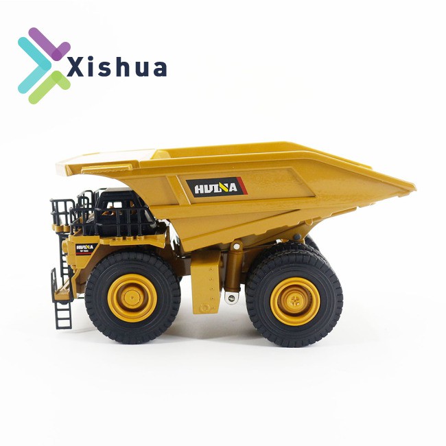 RU 1912 HuiNa Alloy Dumper Construction Toys Construction Vehicle Models 1:40 Scale Design For Kids