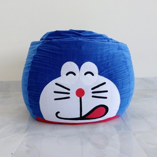 GHẾ LƯỜI GIỌT NƯỚC SIZE L DOREMON ( BAO GỒM HẠT XỐP)