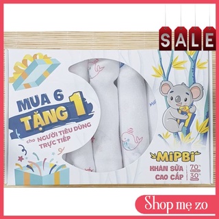 Khăn sữa cao cấp mipbi 70% sợi tre + 30% cotton