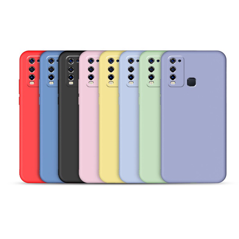 Koosuk Slim Soft Silicon Phone Case For Vivo Y50 Y30 Y30i Y20 Y20i Y20S Y11S Y12S Y70S Y51S