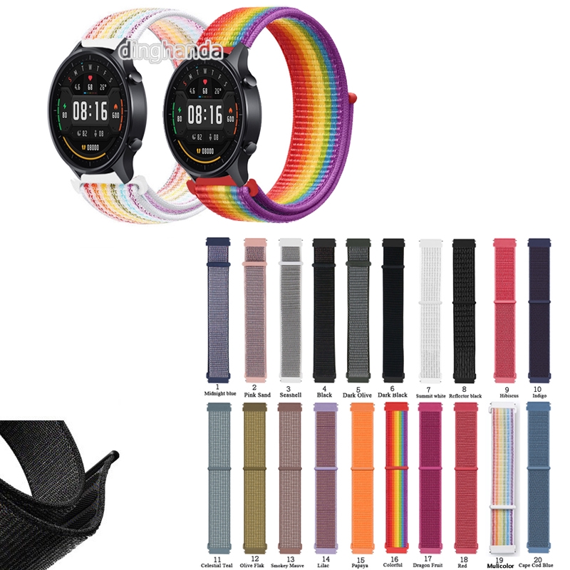 Dây Đeo Sợi Nylon Cho Đồng Hồ Thông Minh Xiaomi Mi
