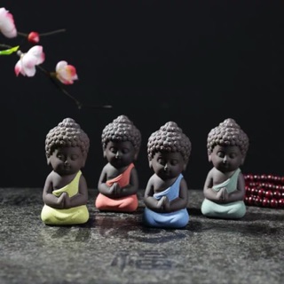 Tiểu cảnh Tượng phật bằng gốm