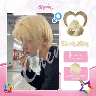 Thuốc Nhuộm Tóc Màu BẠCH KIM Nam Phải Tẩy | Chenglovehair, Chenglovehairs