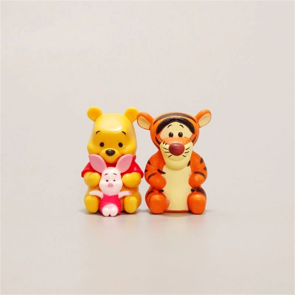 Set 10 mô hình nhân vật phim hoạt hình Winnie The Pooh đáng yêu